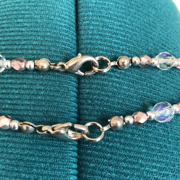 Iridescent Beaded Necklaces | Set of 2 - Picture 4 of 10